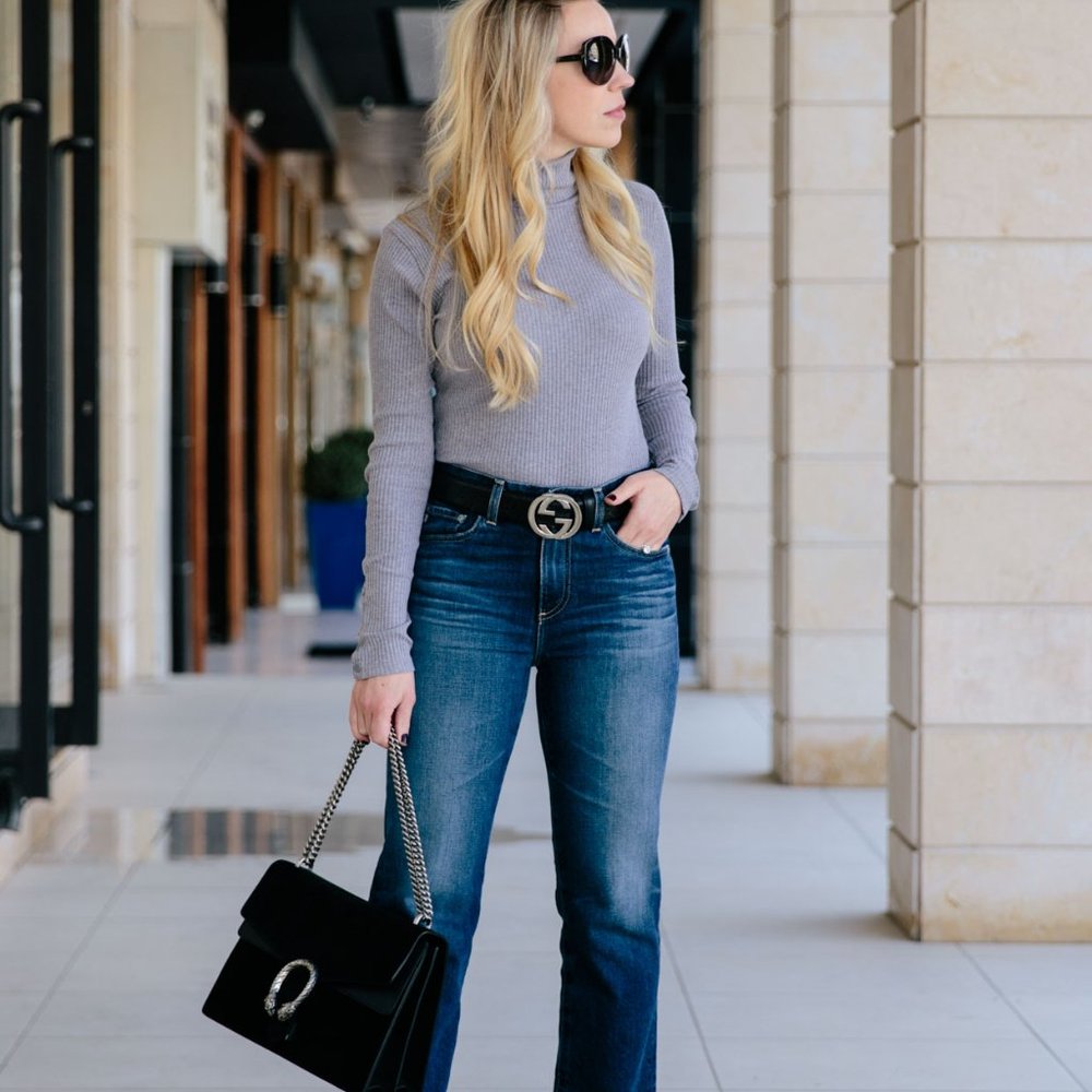J Crew Ribbed Turtleneck Bodysuit